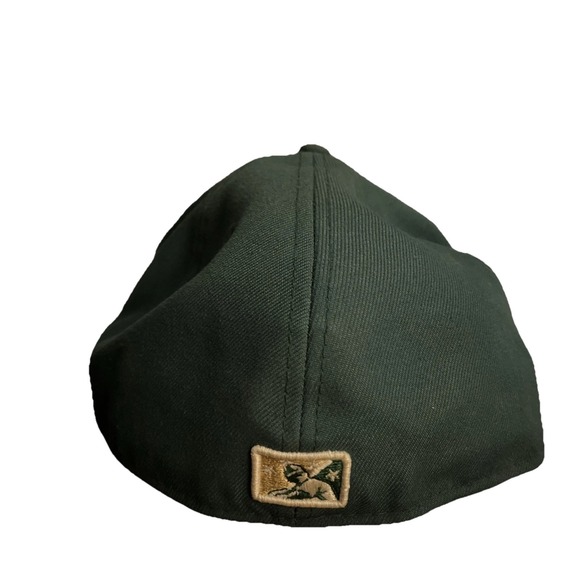 Augusta GreenJackets Hat Cap Green New Era 59 Fifty Minor League Embroidered - Picture 2 of 7